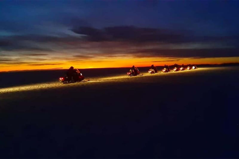 Kemi-Tornio: Sunset Snowmobile Safari - Entering the Arctic Wilderness
