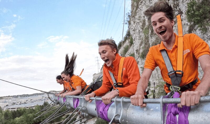 Kent: Giant Swing Experience - Climbing to 50 Meters: The Build-Up