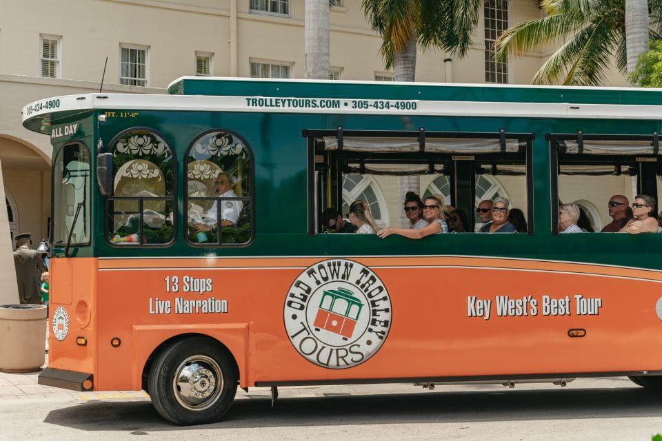 Key West: Old Town Trolley 12-Stop Hop-On Hop-Off Tour - Transportation Details