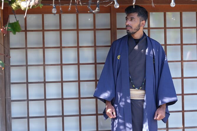 Kimono and Yukata Rental in Kyoto (Mens Plan) - Key Points