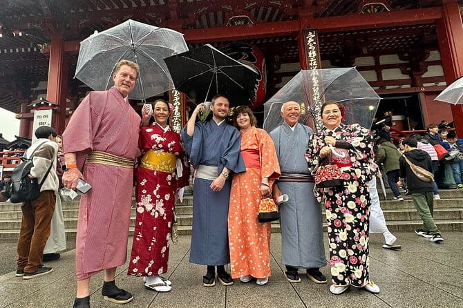 Kimono & Tea Ceremony in Asakusa A Private Food Tour With a Guide - Taking in Asakusas Cultural Walking Tour