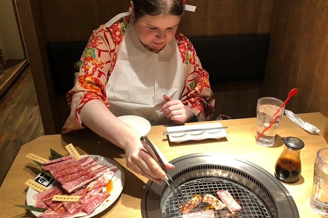 Kimono & Tea Ceremony in Asakusa A Private Food Tour With a Guide - Alcoholic Beverages Available for Purchase