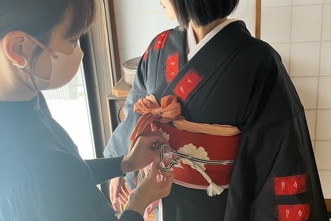 Kimono Wearing & Gourmet Delights in the Harbor Town - Private Transportation for Your Comfort