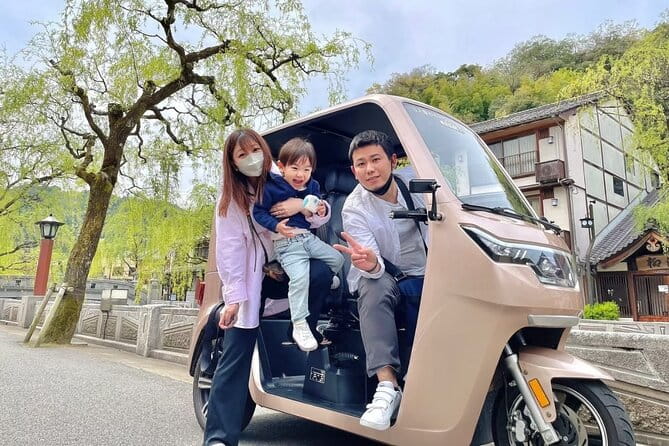 Kinosaki:Rental Electric Vehicles-Hidden Alleyways Route-/90min - Highlights and Reflections