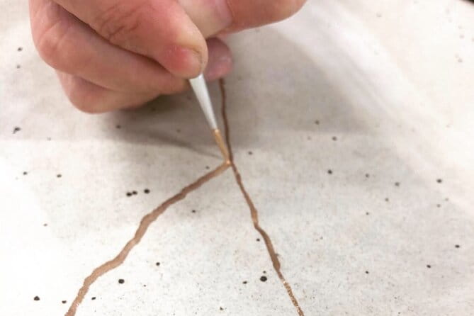 Kintsugi Workshop in Osaka With a Professional Kintsugi Artist - Preparing the Ceramics