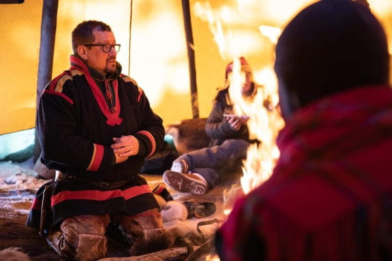 KIRUNA: Sami Reindeer Experience - Reindeer Sledding: A Fun and Unique Ride