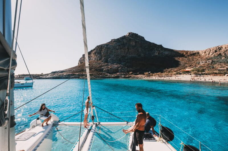 Kissamos: Balos & Gramvousa Luxury Catamaran Sailing Cruise - Exploring Gramvousa Island and Its Fortress
