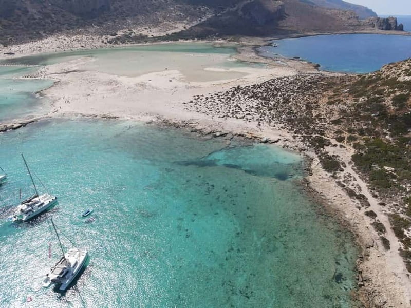 Kissamos: Gramvoussa Balos "All inclusive" Catamaran Cruise - An Elegant Way to See Crete’s Best: The All-Inclusive Catamaran Experience