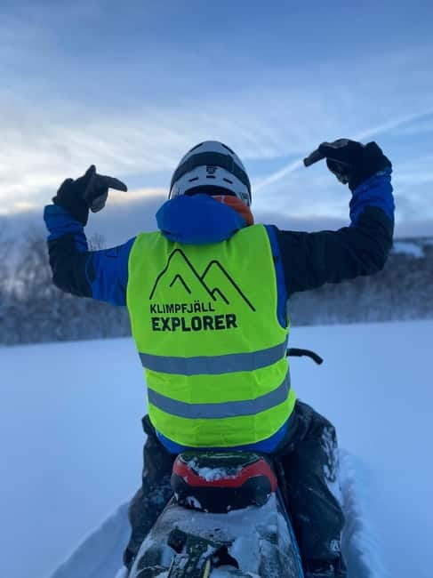 Klimpfjäll: Southern Lapland Snowmobile Tour with Fika - Exploring the Snowy Landscapes of Swedish Lapland