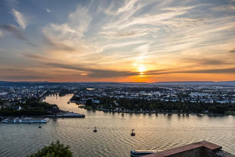 Koblenz: Cable car tickets with optional admission to Ehrenbreitstein Fortress - Exploring Koblenz from Above: The Cable Car Experience