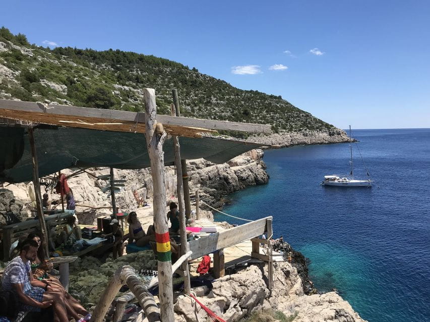 Korcula: Odysseus Cave Yacht Cruise With Lunch & Swim Stops - Experience Highlights