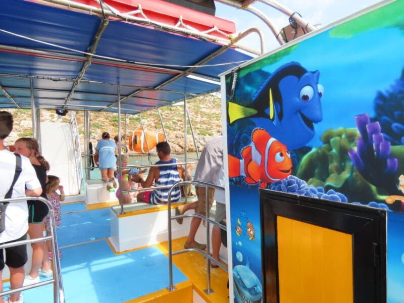 Kos Town: Glass-Bottom Boat Cruise with Swimming Stops - FAQ