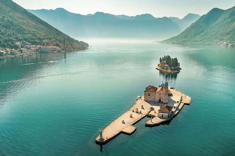 Kotor - Blue Cave and Lady of the Rocks 3 Hour Tour - The Panoramic View of Mamula Island