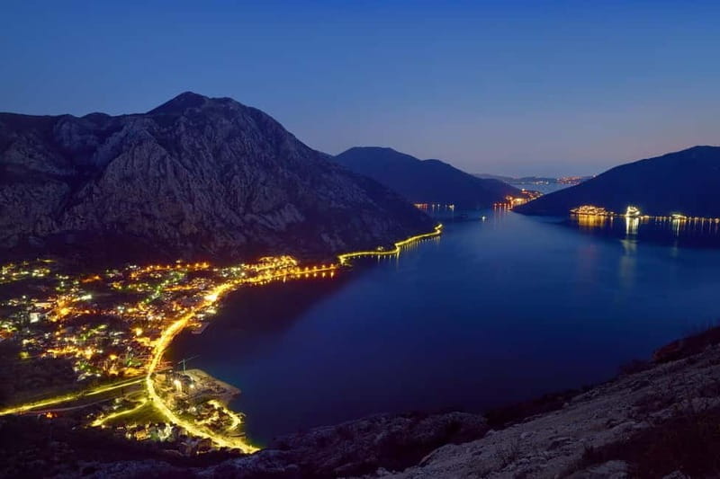 Kotor: Exclusive 2-Hour Night Boat Tour of Boka Bay - Key Points/Takeaways
