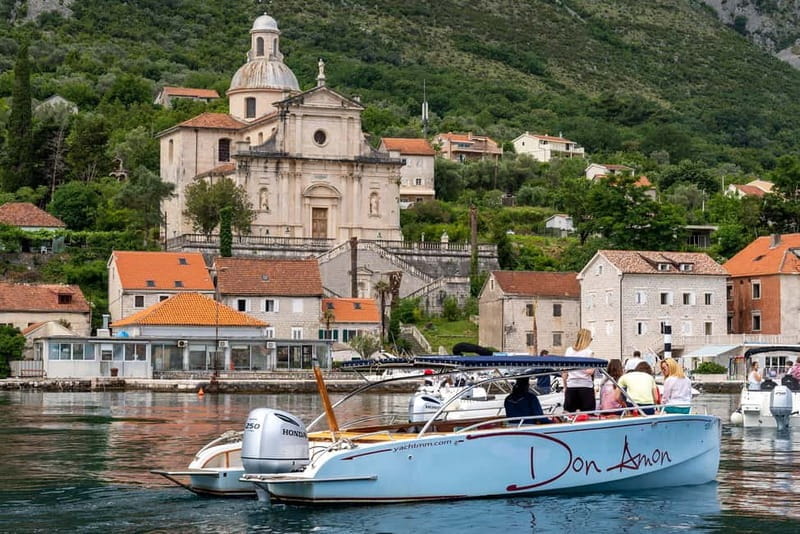 Kotor: Scenic Boat Trip with Church, Blue Cave, & Beach Stop - Exploring Kotor Bay by Speedboat: An Authentic, Water-Based Adventure
