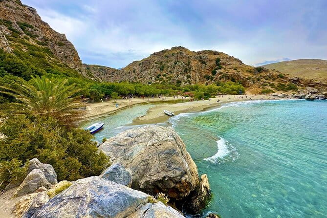 Kourtaliotiko Gorge Waterfalls & Preveli/Kalypso Beach | Private - Exploring Crete’s Natural Wonders: Kourtaliotiko Gorge & Beaches