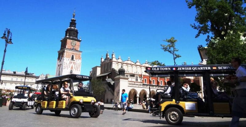 Krakow: City Tour by Electric Golf Cart - Key points / Takeaways