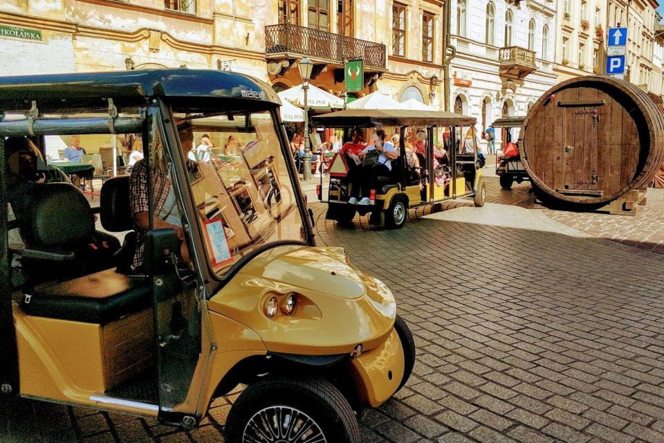 Krakow: Group Electric Golf Cart Tour of the Old Town - Unique Features