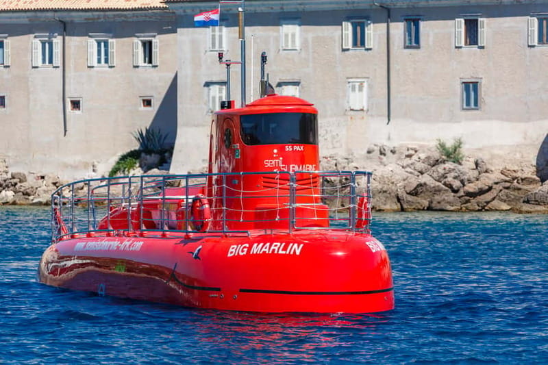 Krk: 45-Minute Semi-Submarine Tour - Price and Logistics