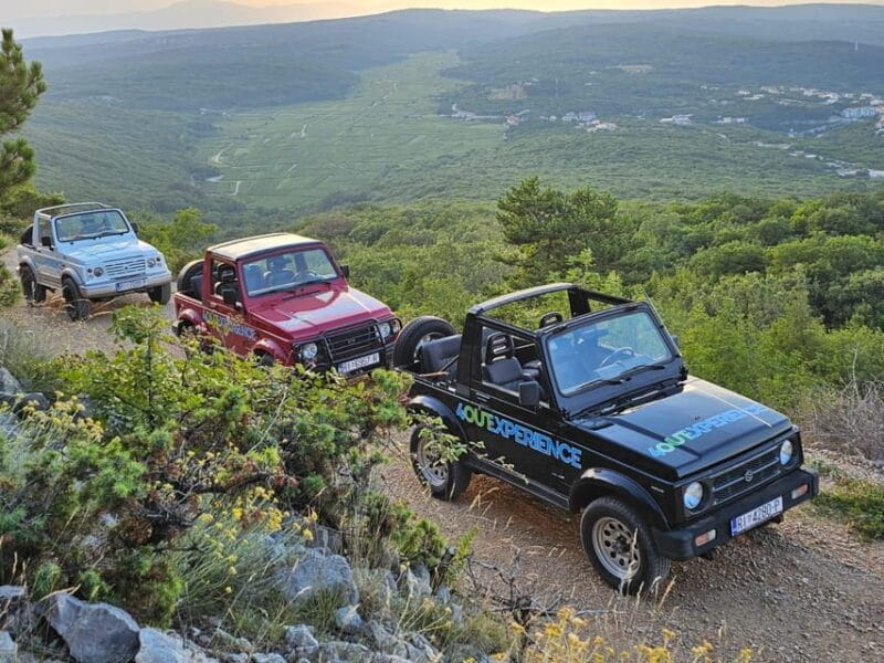 Krk: Sunset and Backcountry Off-Road Jeep Tour - Key Points / Takeaways
