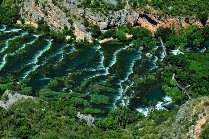 Krka National Park and Waterfalls Tour - Entering Krka National Park