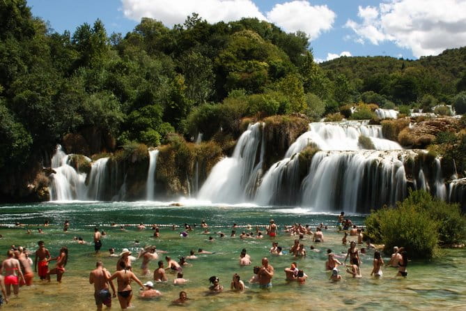 Krka waterfalls luxury tour for singles or couples - Charming Stop at Skradin: Tasting Local Flavors