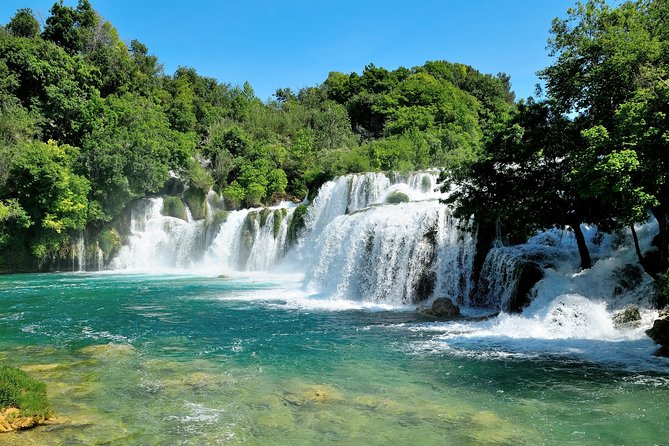 Krka Waterfalls Tour With Trogir Walking Tour and Krka Panoramic Boat Cruise - Exploring the Town of Skradin