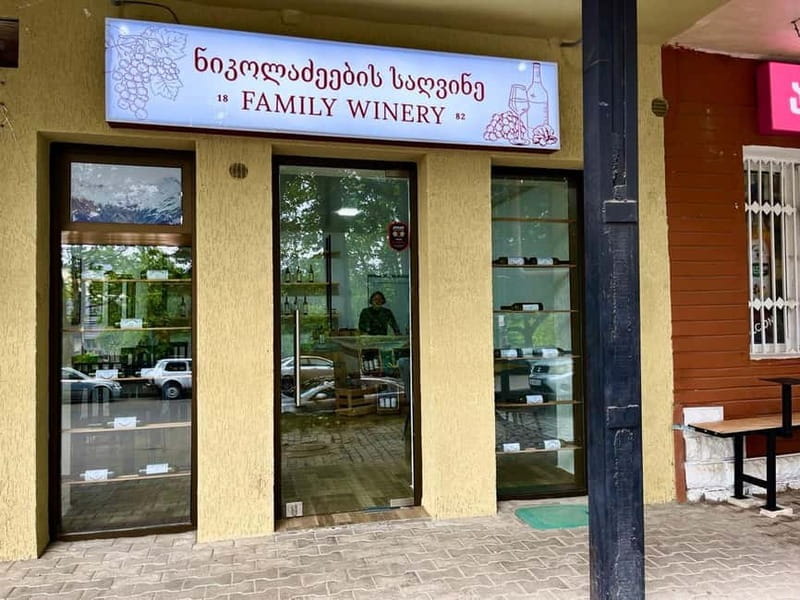Kutaisi: Wine Tasting in Family Winery shop - Entering the World of Georgian Wine in Kutaisi