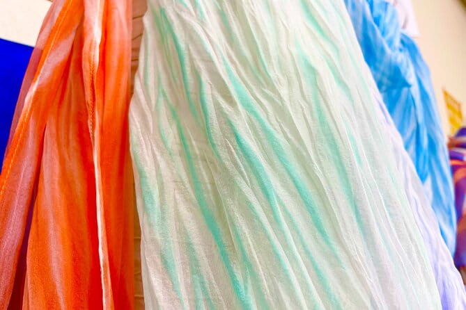 Kyo-arashi Shibori Scarf Class - Accessibility and Meeting Point Information