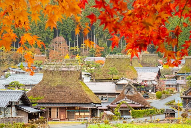 Kyoto Ine Bay, Amanohashidate and Miyama Village Tour From Osaka - Meeting and Pickup Details