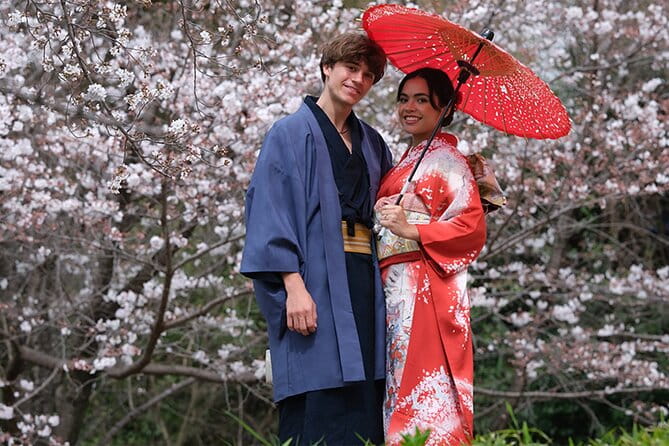 Kyoto Kimono Rental CHAMATSU Couple Plan - Key Points