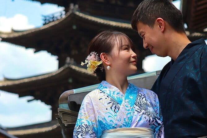 [Kyoto Kimono Rental Mimosa] Couple Plan Kimono/Yukata Rental - Experiencing the Couple Plan Kimono/Yukata Rental