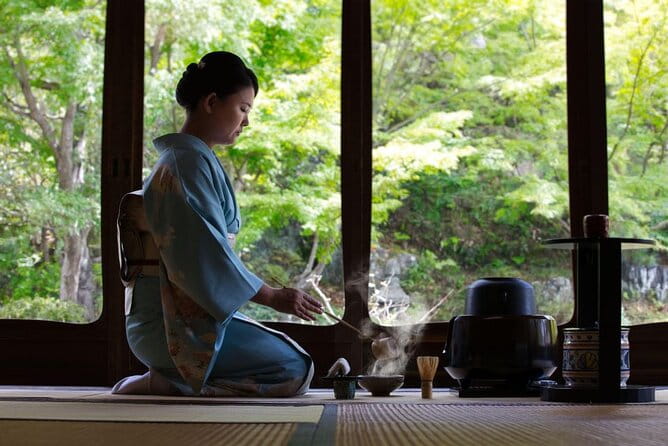Kyoto Kiyomizu Tea Ceremony With Scenic Garden Views - Key Points