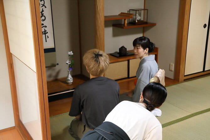 Kyoto Near Fushimiinari Wagashi Making&Small Group Tea Ceremony - Participant Requirements