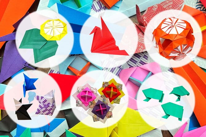 Kyoto Origami Workshop - Included Supplies and Materials
