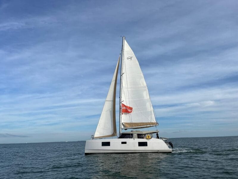 La Flotte, Ile de Ré: Sailing Catamaran Cruise - What to Expect at the Dock and During the Cruise