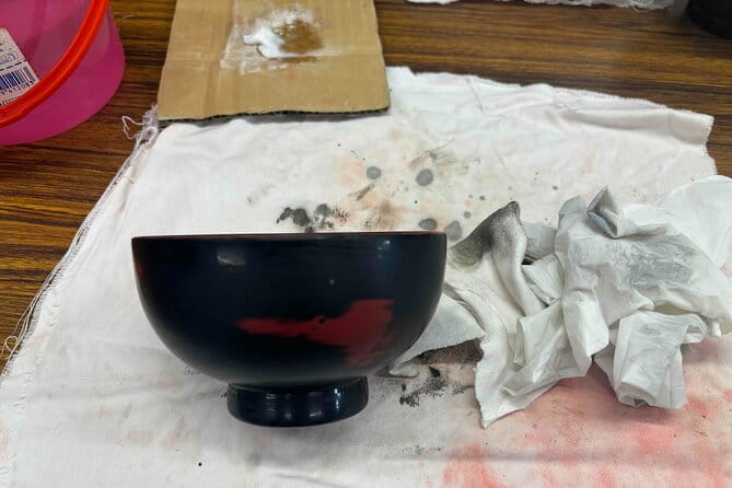 Lacquer Polishing Create Unique Japanese Tableware - Pricing and Booking Information