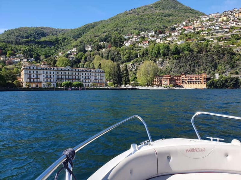 Lake Como: 1-Hour Private Boat Tour With Skipper - Key points / Takeaways