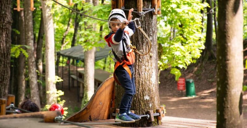 Lake Como Adventure Park Day Access - The Thrill of the Ziplines and High Ropes Courses