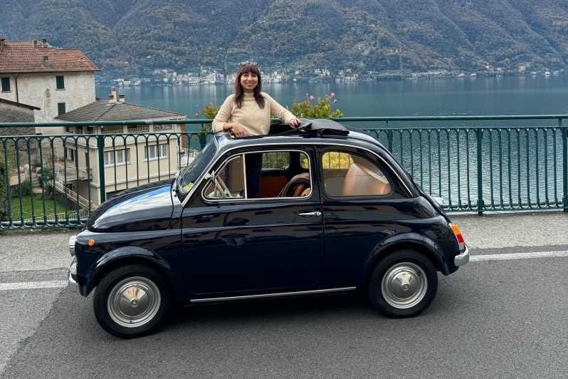 Lake Como: Classic Fiat 500 Car Rental 4h/8h/24h + Delivery - Entering Lake Como’s Scenic Villages