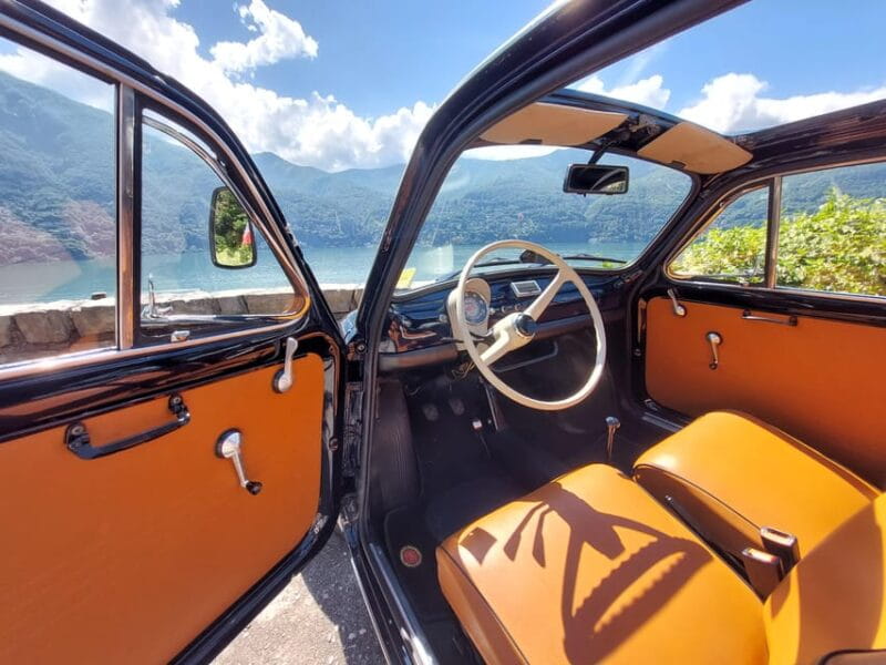 Lake Como: Classic Fiat 500 Car Rental 4h/8h/24h + Delivery - The Sum Up