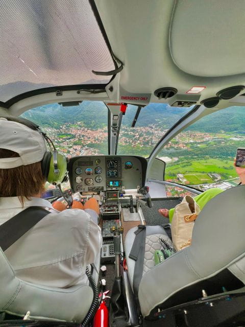 Lake Como: Helicopter Tour With an Unique Lunch in Como Lake - Culinary Delights at Madonnina Di Barni