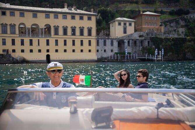 Lake Como South West Coast private boat tour - Key points / Takeaways