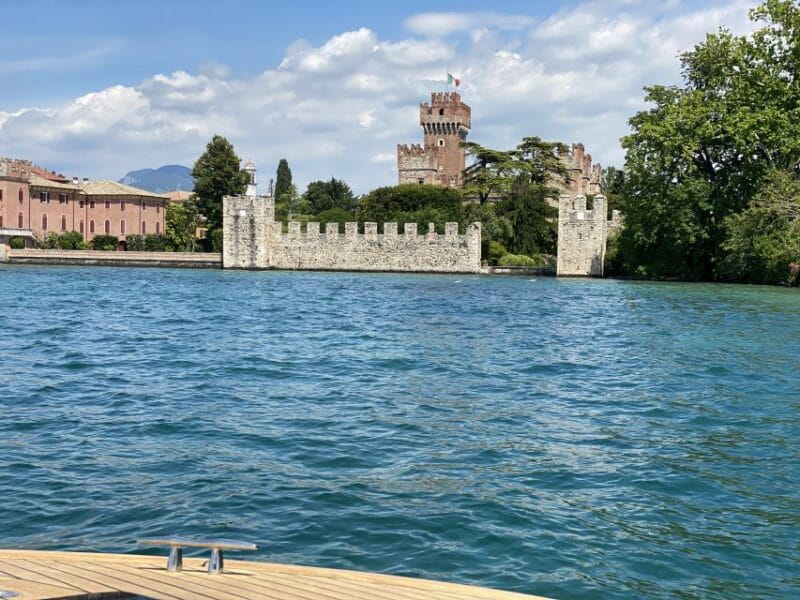 Lake Garda: Historic Castle Cruise with Wine Tasting - The Last Stops and Return Journey