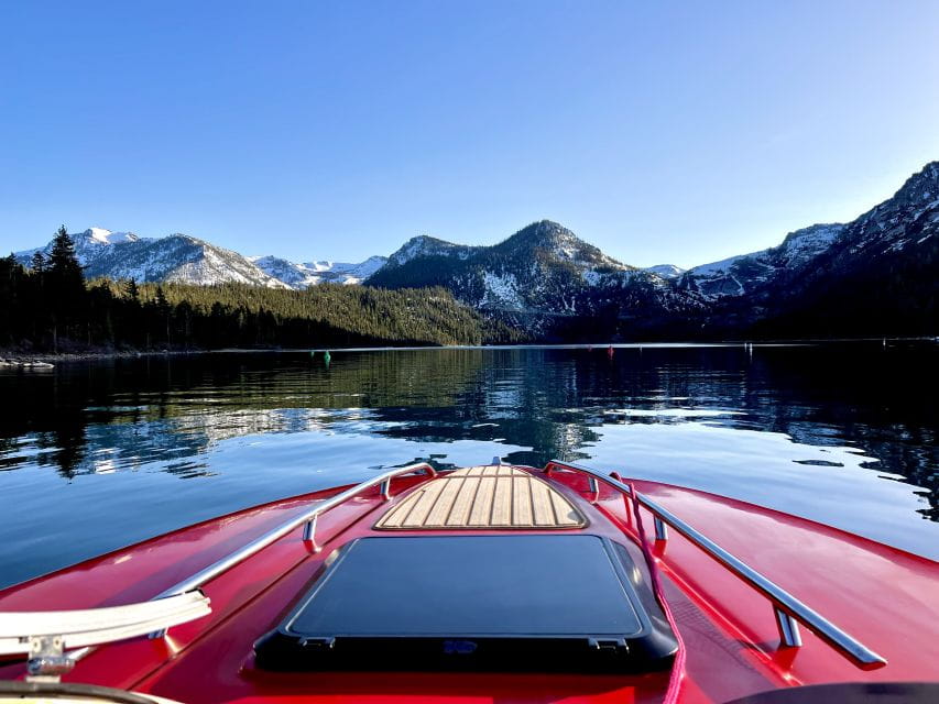 Lake Tahoe: 2-Hour Private Boat Trip With Captain - Cruising Emerald Bay and Rubicon Bay