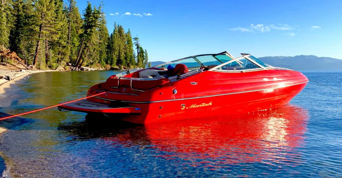 Lake Tahoe: 2-Hour Private Boat Trip With Captain - Boat Tour Logistics and Inclusions