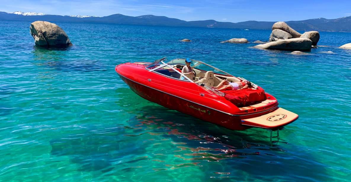 Lake Tahoe: Private Power Boat Charter 4 Hour Tour - Key Points
