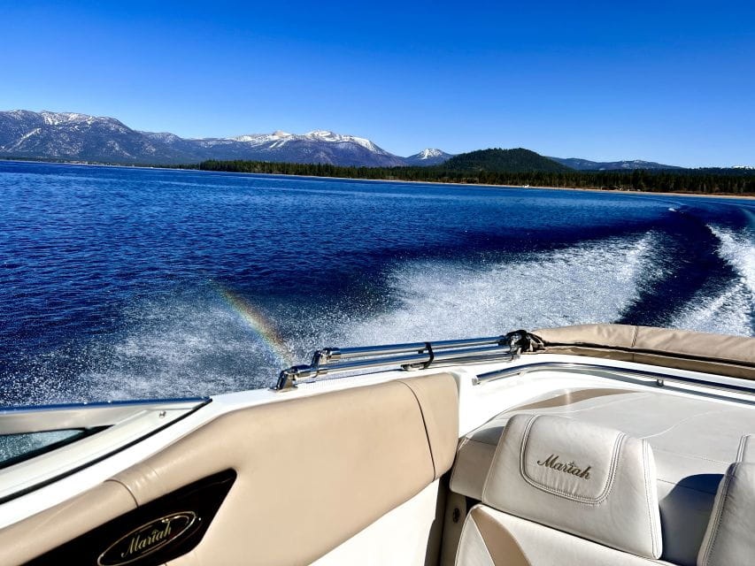 Lake Tahoe: Private Sightseeing Cruise on Lake Tahoe 4 Hours - Sights and Landmarks