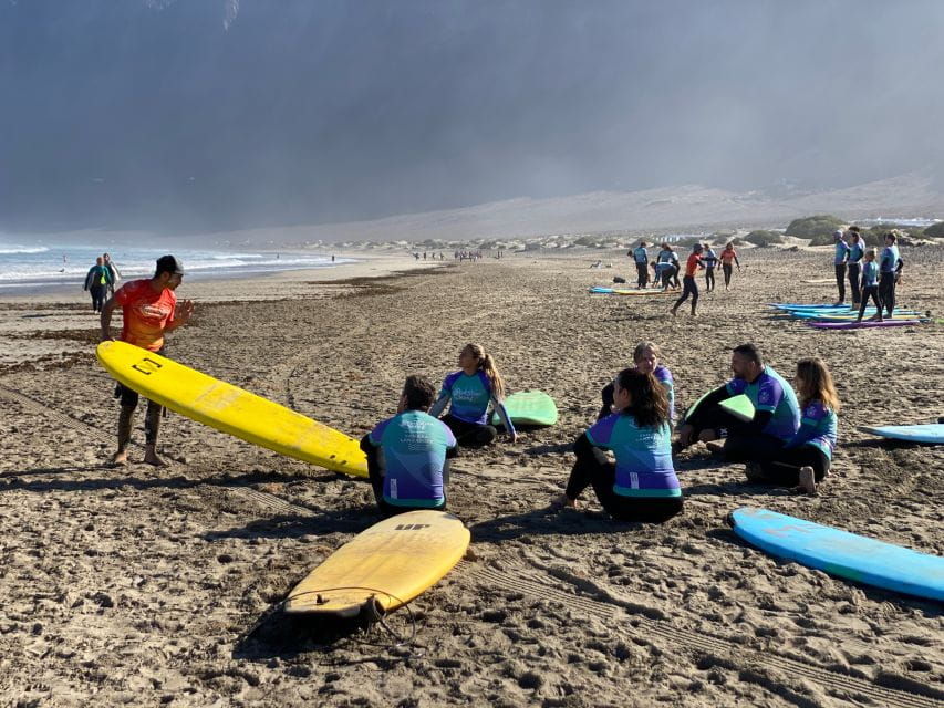 Lanzarote: Famara Beach Surfing Lesson for All Levels - Key Points