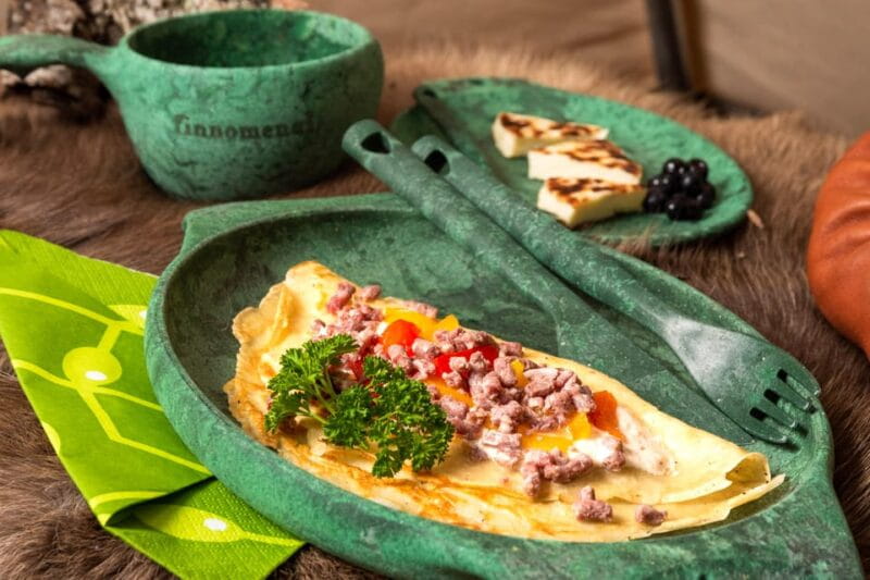 Lapland: traditional pancake dinner with local delights - An Authentic Evening in Lapland: The Complete Experience